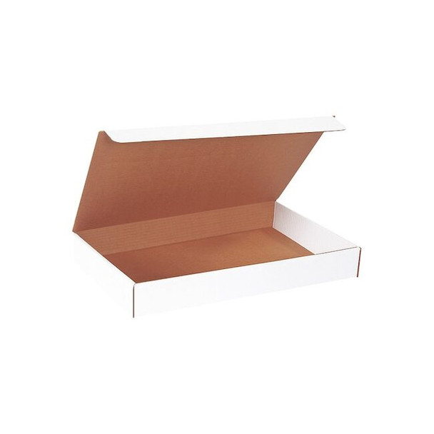 Literature Mailers, 19" x 12" x 2-1/2", White Pack of 50