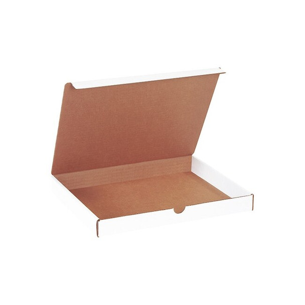 Literature Mailers, 12-1/8" x 9-1/4" x 1-1/4", White Pack of 50