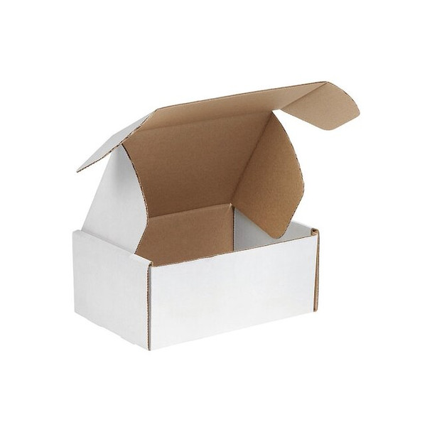 Deluxe Literature Mailers, 9" x 6-1/4" x 4", White Pack of 50