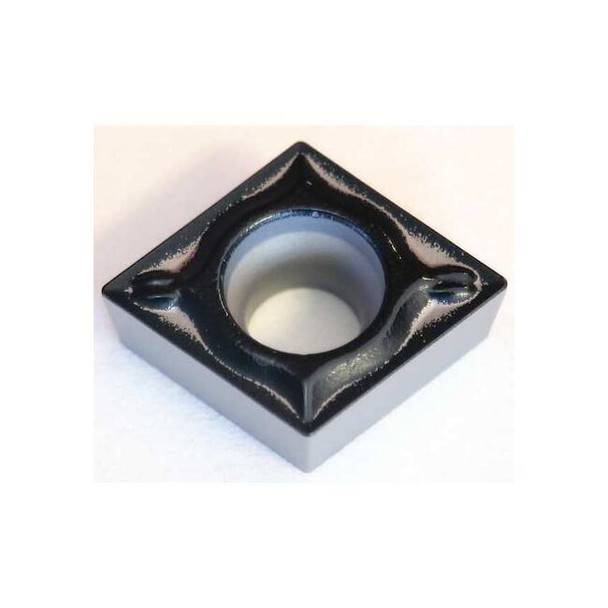 Turning Insert, Diamond, 0.375 in., CCMT, 1, Carbide Pack of 10