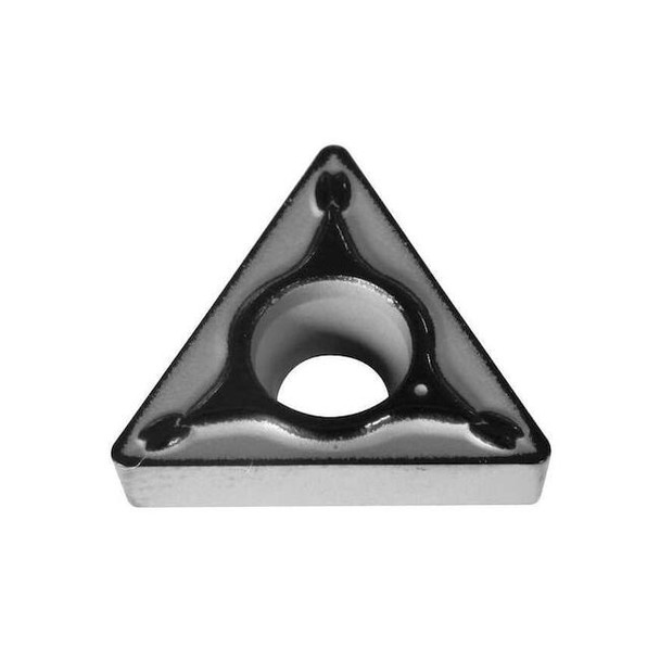 Triangle Turning Insert, Triangle, 3/8 in, TCMT, 0.0156 in, Carbide