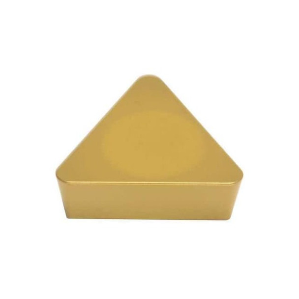 Triangle Turning Insert, Triangle, 3/8 in, TPG, 0.0156 in, Carbide Pack of 10