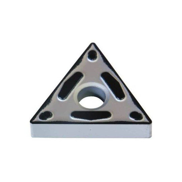 Triangle Turning Insert, Triangle, 1/2 in, TNMG, 0.0312 in, Carbide