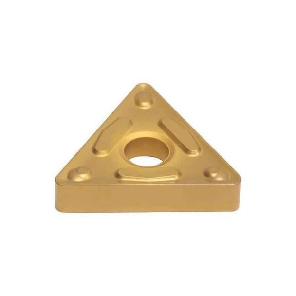 Triangle Turning Insert, Triangle, 3/8 in, TNMG, 0.0312 in, Carbide Pack of 10