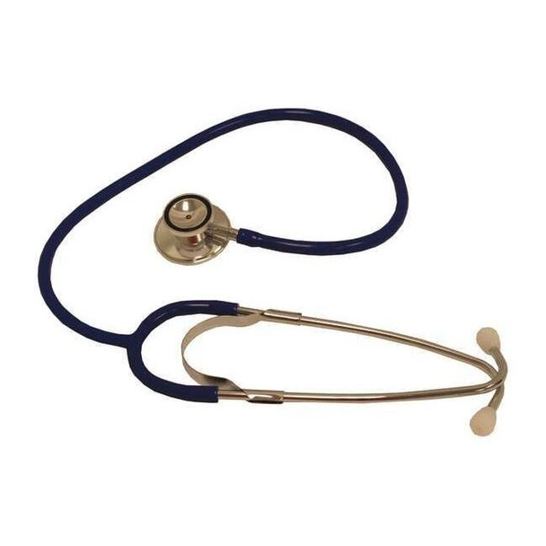 Medsource Stethoscope,Blue,Adult,Pediatric,22" L MS-70032