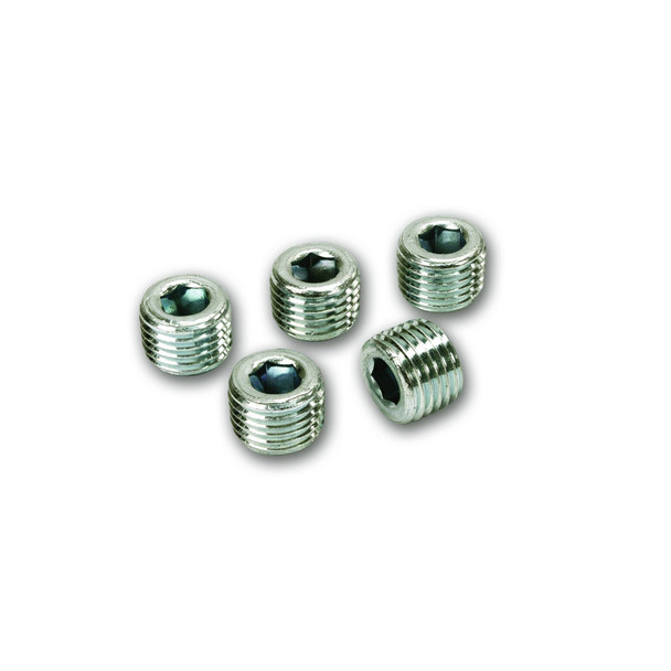 Viair 1/4" NPT M Plugs, 5 Piece Pack 90003 Pack of 2