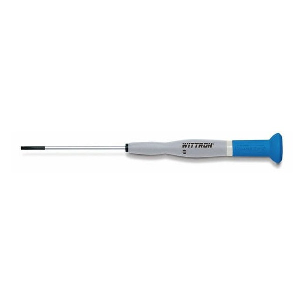 Witte Insulated Precision Slotted Screwdriver 3/32 in Round 9T 89716
