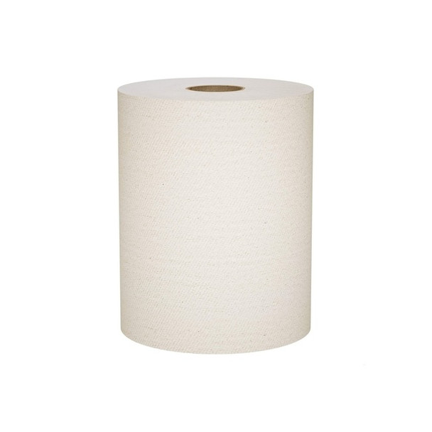 Hardwound Paper Towel Roll, 1 Ply, Continuous Roll Sheets, 800 ft, Brown, 6 PK