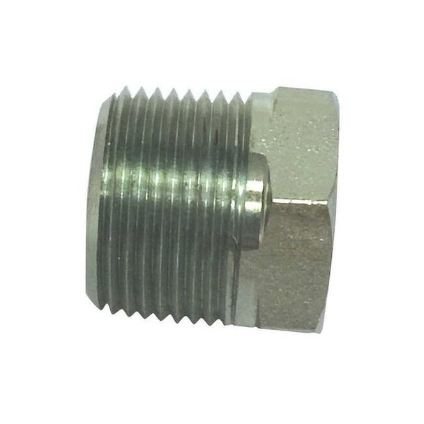 Parker Hydraulic Hose Adapter,1.25" L,5400 psi 1 HP-SS Pack of 5