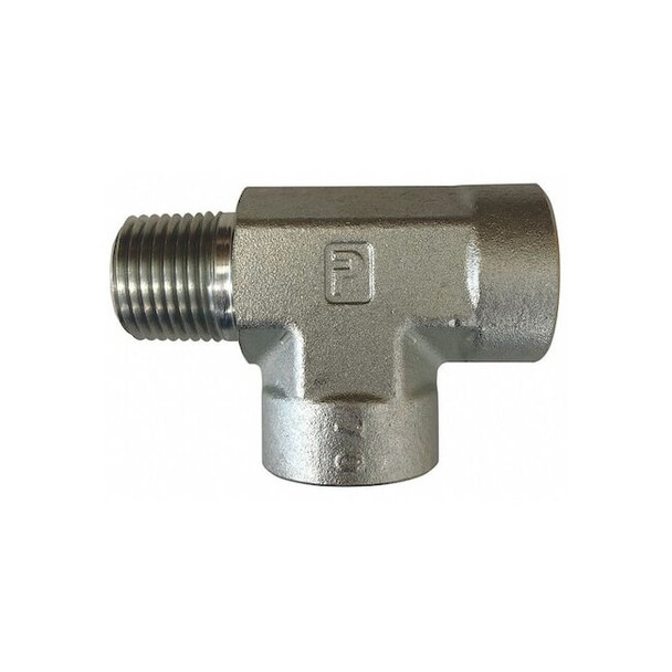 Parker Hydraulic Hose Adapter,1.56" L,5000 psi 1/8 MRO-SS Pack of 10