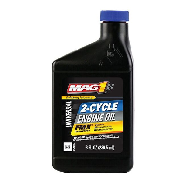 Mag 1 2-Cycle Conventional Engine Oil, Blue, 8 Oz. MAG60138