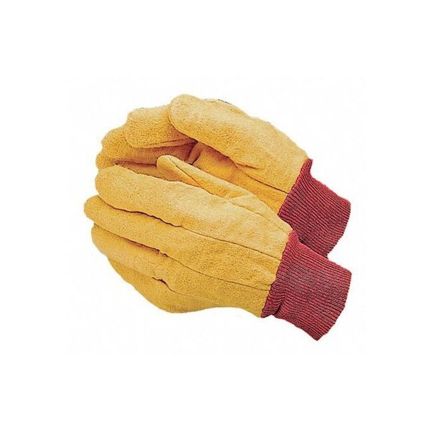 Kinco Chore Gloves, Cotton Flannel, Uncoated, Green, XL, 1 PR 818-XL Pack of 12
