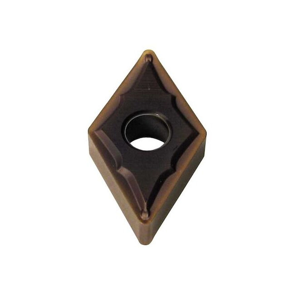 Diamond Turning Insert, Diamond, 1/2 in, DNGG, 1/64 in, Carbide Pack of 10