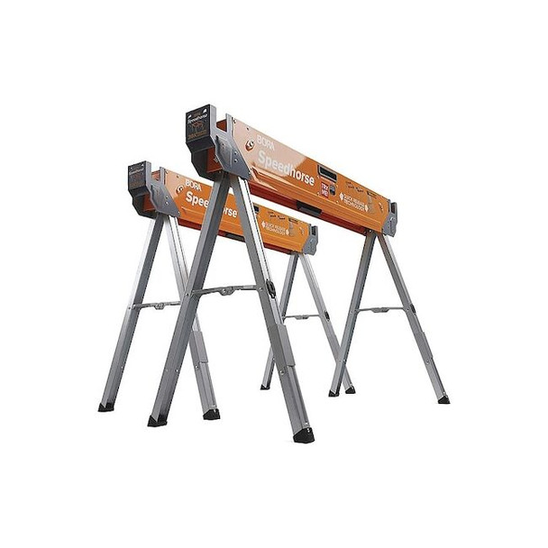 Bora Portamate Saw Horse,1500 lb. Cap.,45" L,3-1/4" W PM-4500 Pack of 2