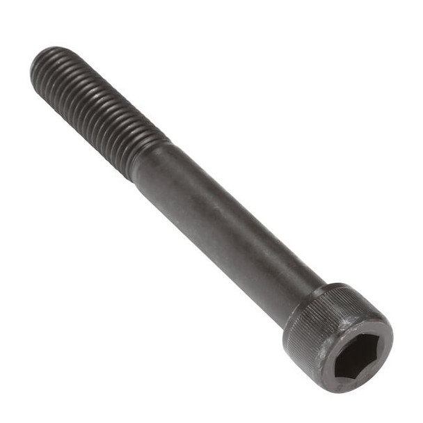 5/8"-11 Socket Head Cap Screw, Socket, Black Oxide Steel, 5 in Length, 5 PK