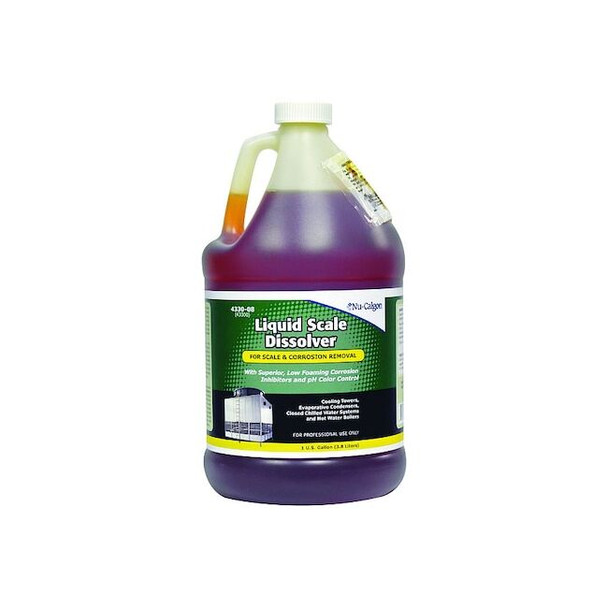 Nu-Calgon Corrosion Inhibitor,Orange,1 gal,Bottle 4330-08 Pack of 4