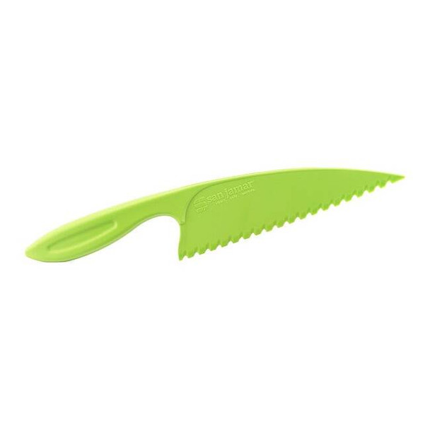 San Jamar Lettuce Knife,Green,12"L,Plastic,4"W LK200W