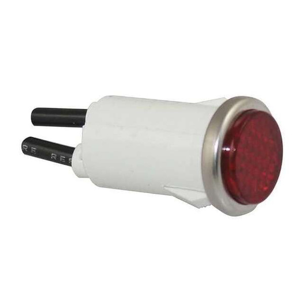 Manufacturer Varies Flush Indicator Light,Red,12V 20C840