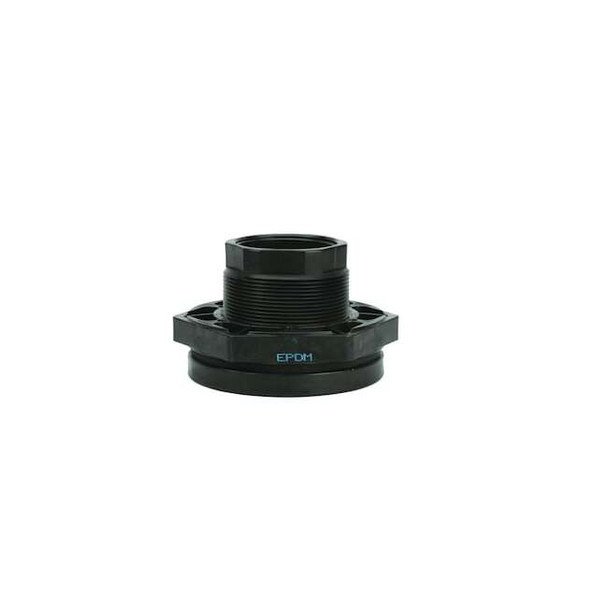 Banjo BulkheadTankFitting,PP,4in,4in TF400 Pack of 5