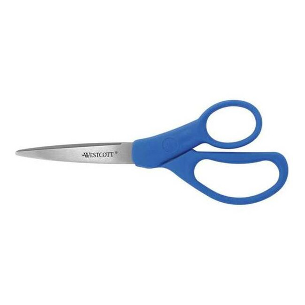 Westcott Multipurpose, Scissors, Straight, 7 In. L 43217