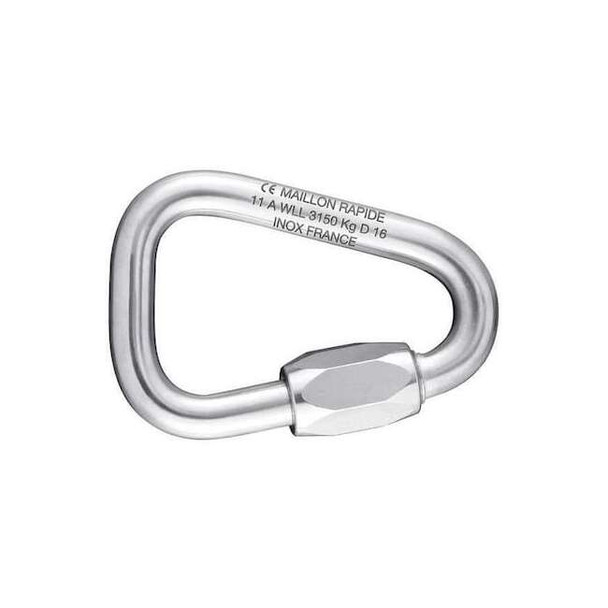 Maillon Rapide Delta Quick Link,3/8 in.,1540 lb. D-090-GS Pack of 10