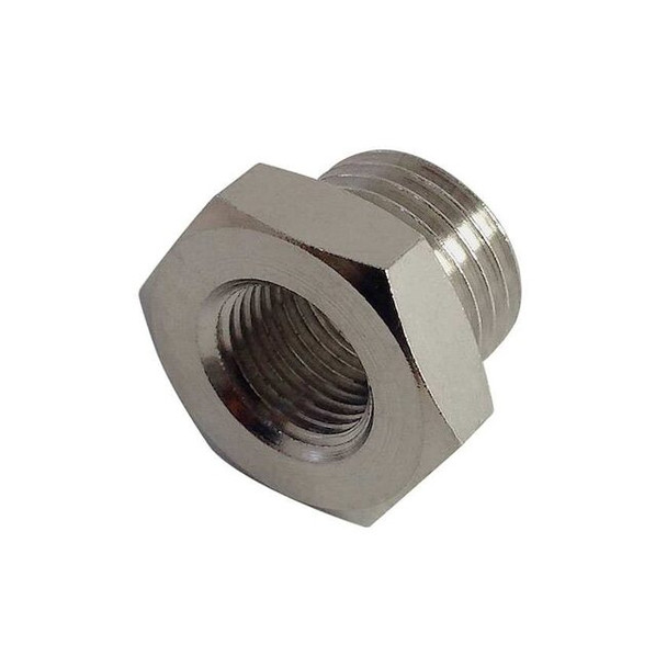 Reducing Adapter Brass Reducing Adapter, 3/8 in Female BSPP X 1/2 in Male BSPP