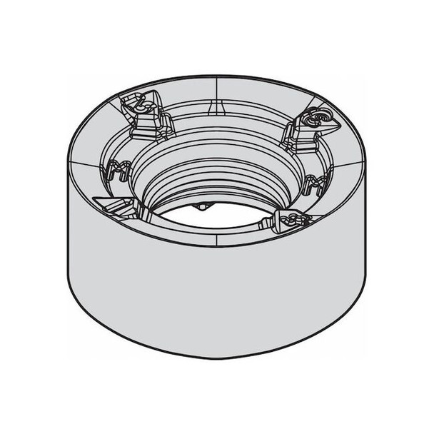 Widia Milling Insert,Round RNPJ10T3M0SMM Pack of 5