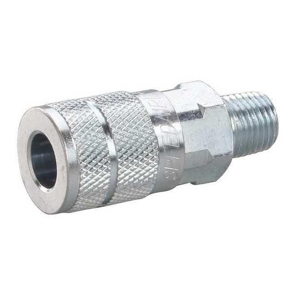 Speedaire Coupler Body,(M)NPT,1/4,Steel 30E744