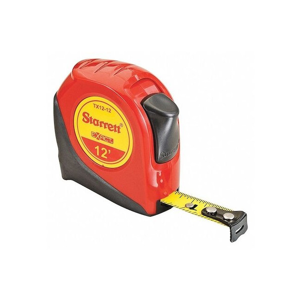 Starrett 12 ft. Tape Measures, 1/2" Blade KTX12-12-N Pack of 6