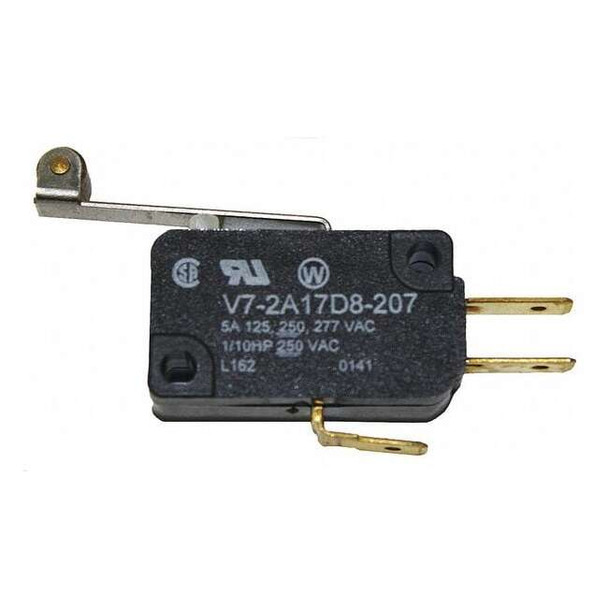 Miniature Snap Action Switch, Lever, Roller Actuator, SPDT