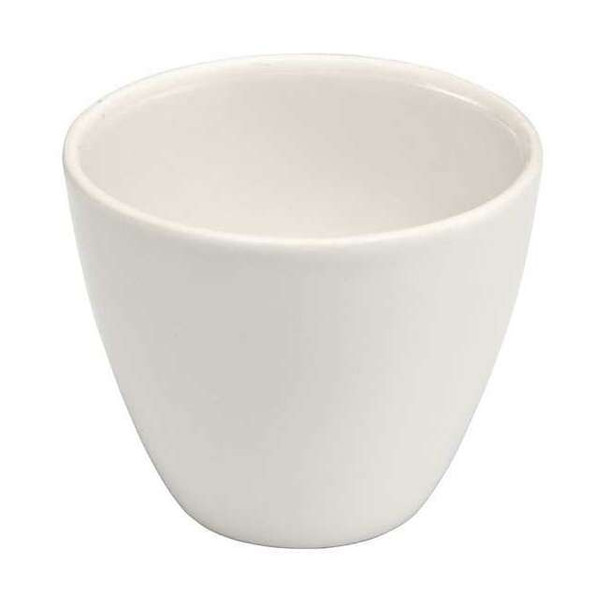 Chemglass Crucible,Porcelain,24 mm Dia,White CG-1882-01