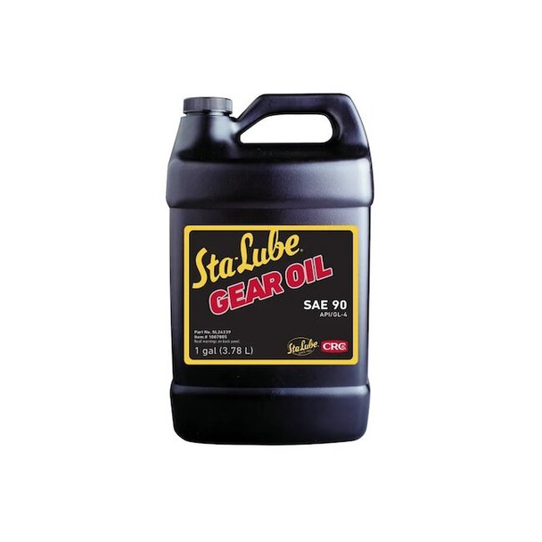 1 gal Multi-Purpose Gear Oil Bottle Not Specified SAE, Amber Brown Pack of 4