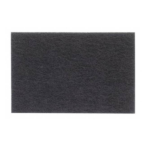Sanding Hand Pad,9" L x 6" W,Non-Woven Pack of 10
