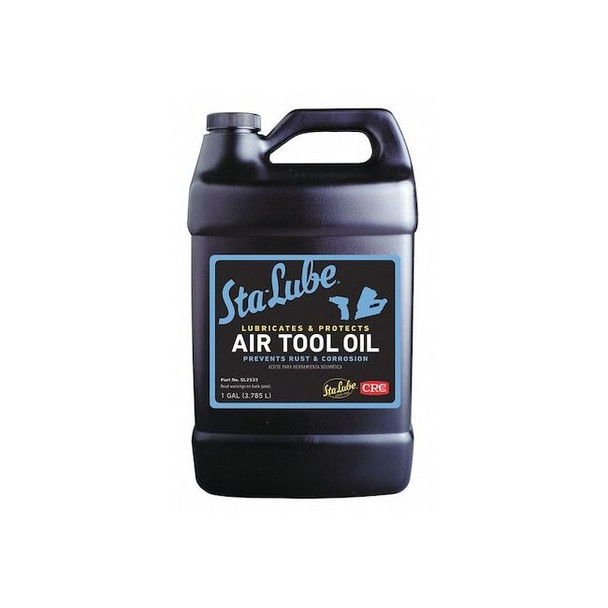 Sta-Lube Air Tool Oil, Amber, 1 gal, Bottle SL2533 Pack of 4