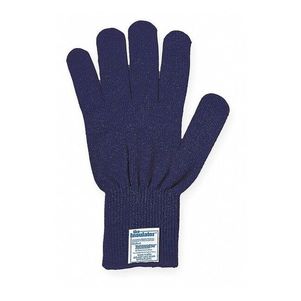 Winter Glove Liners, Thermolite(R), 9 in Length, Light, Blue, Size L ,1 PR