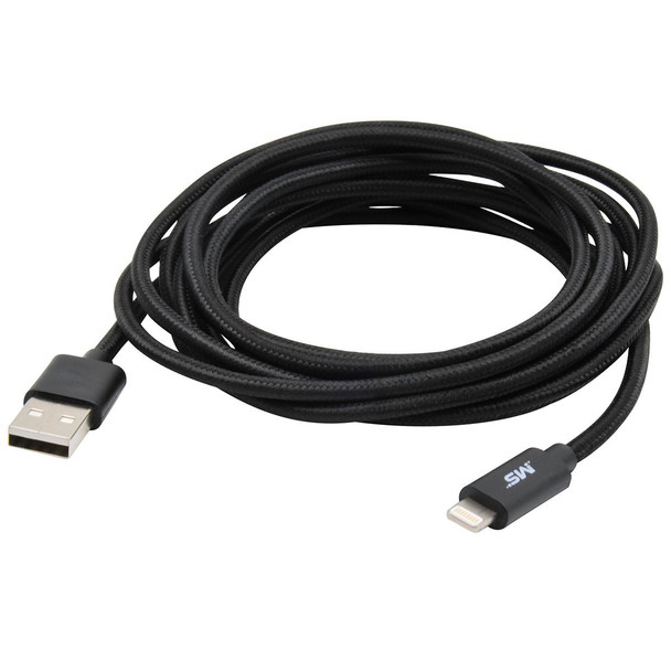 Mobilespec LightningCharge and Sync Cable, Black, 1 MB06623 Pack of 5