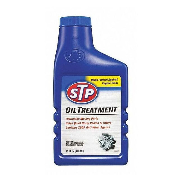 Oil Additive, Oil Treatment, Bottle, 15 fl oz, Gasoline Engines, Brown