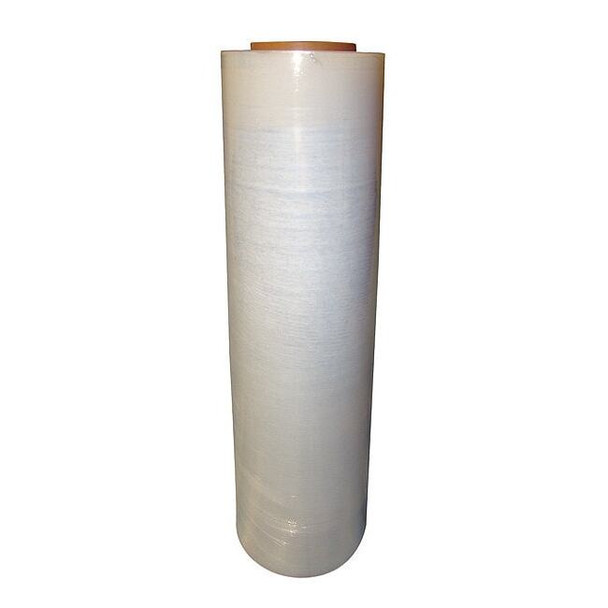 Hand Stretch Wrap 18 in W x 1000 ft L., 120 ga, Cast Style, Clear Pack of 4