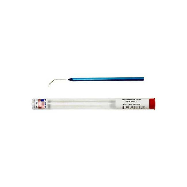 Moody Tool Precision Probe,Aluminum,25mil,Hex 55-1796