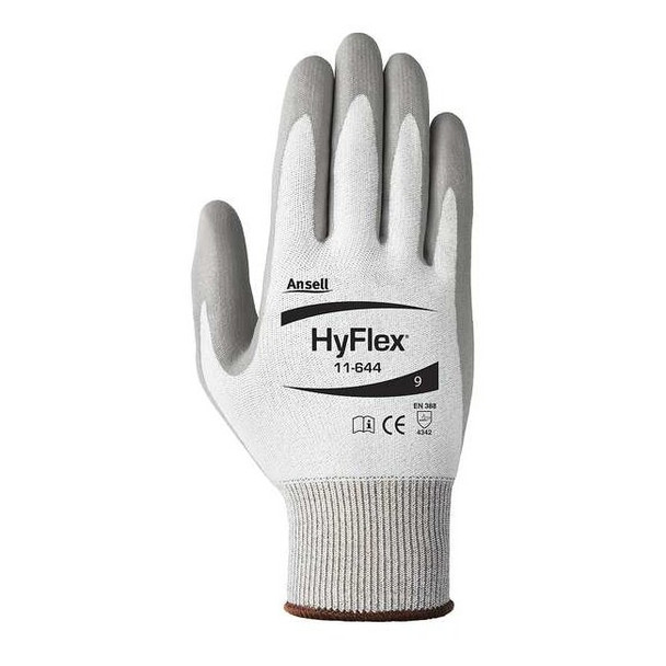 Ansell Cut-Resistant Coated Gloves, Cut Level A2 ,Polyurethane ,6 1 PR 11-644V