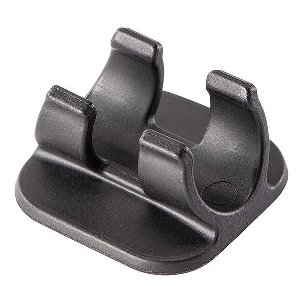 Pelican Helmet Bracket,Black,ABS,3/4" W,1 1/2" L 1975H