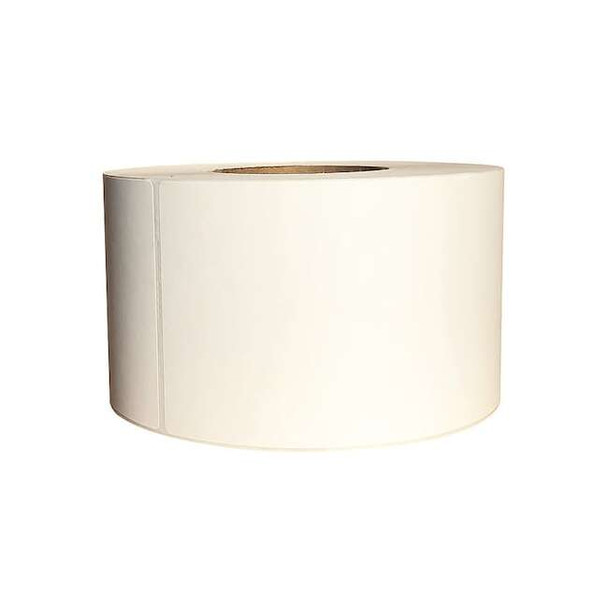 Barcode Printer Label, White, Labels/Roll: 600 Pack of 4