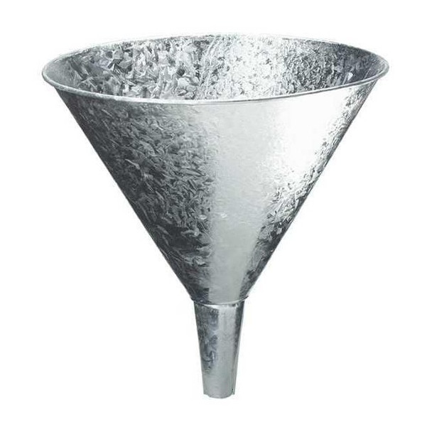 Lubrimatic Funnel,4 qt.,Steel,Silver 75-017