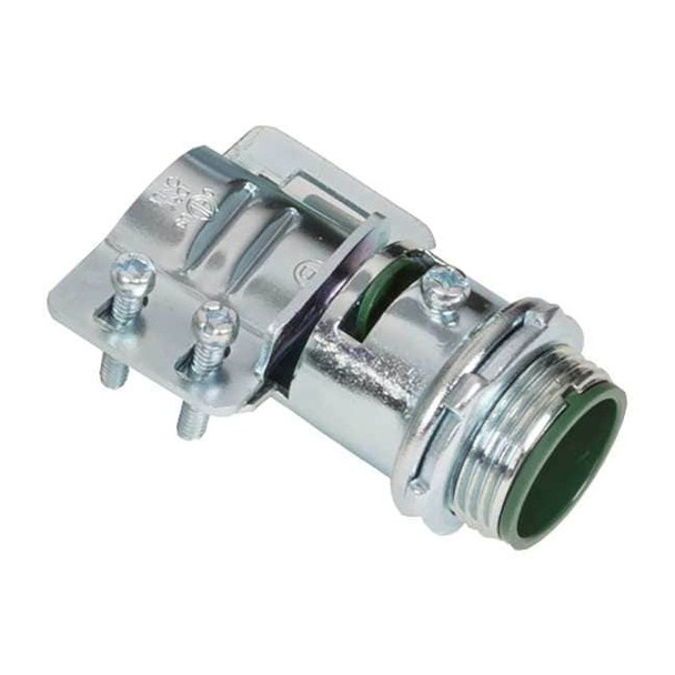 Bridgeport Fittings Connector,1-1/2"NPSM,Steel,Silver 685-UI Pack of 5