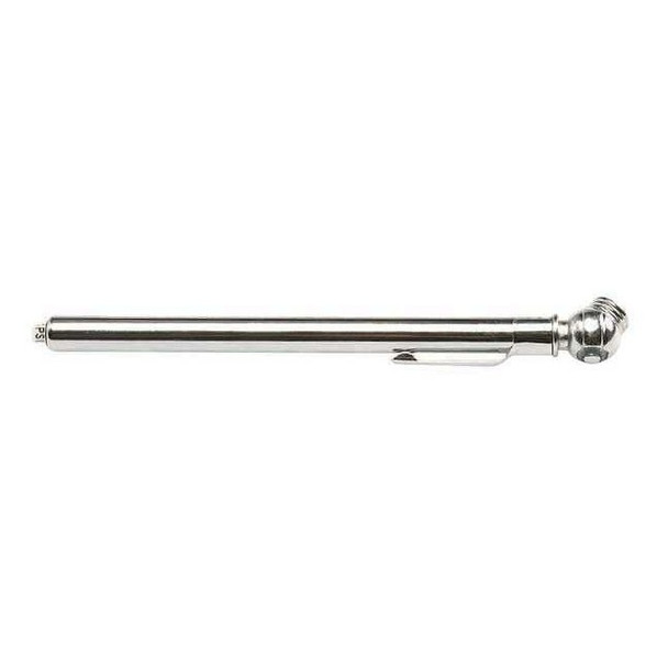 Haltec Pencil Tire Pressure Gauge,Brass,5 in. L GA-100-1