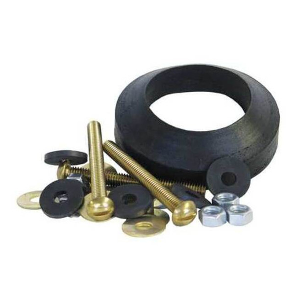 Kissler Tank to Bowl Kit, Brass; Rubber 68-7158