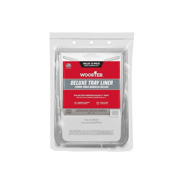 Wooster 11" Paint Tray Liner 12pk. BR496-11 Pack of 12