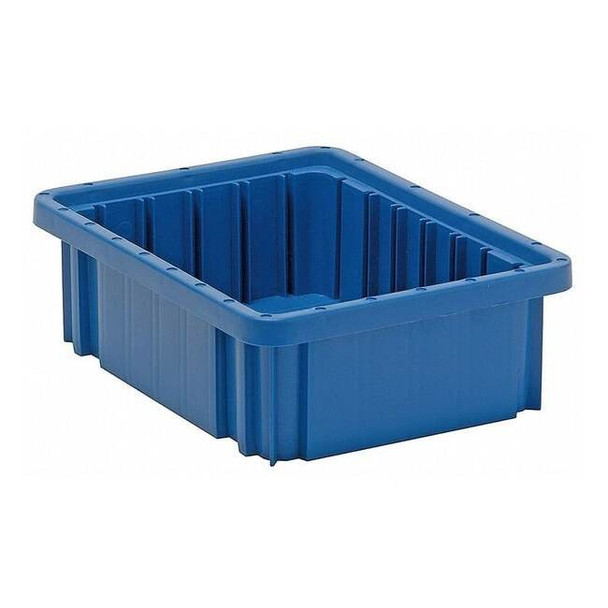 Quantum Storage Systems Divider Box,10-7/8x8-1/4x3-1/2 In,Blue DG91035BL