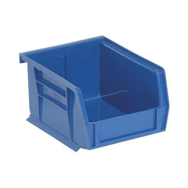 Blue Hang and Stack Bin, 5-3/8"L x 4-1/8"W x 3"H