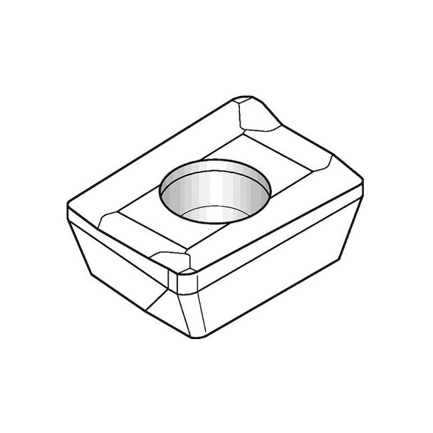 Widia Milling Insert, Parallelogram,11.00mm 3859301 Pack of 10